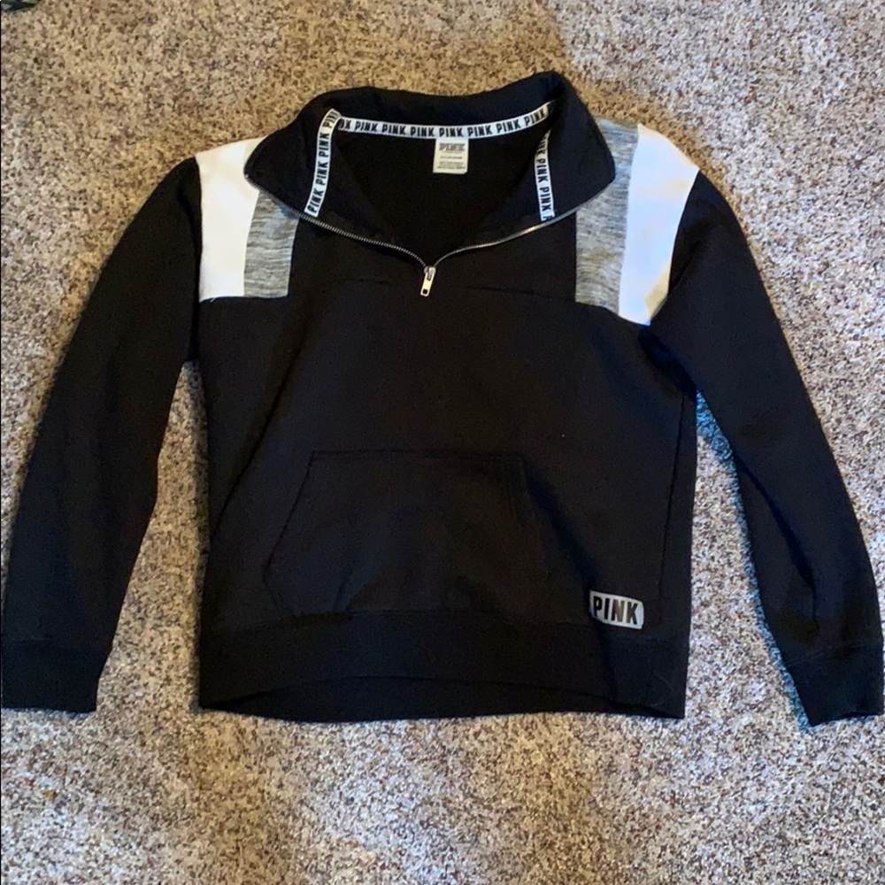 quarter zip PINK